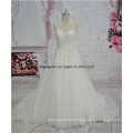 Short Sleeve Backless New Arrival Lace Wedding Dress